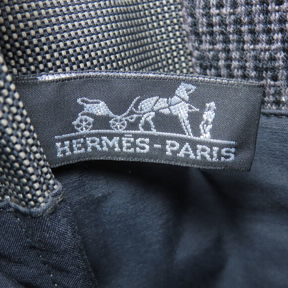 Hermes Air Line Pochette Shoulder Bag Canvas Women's HERMES